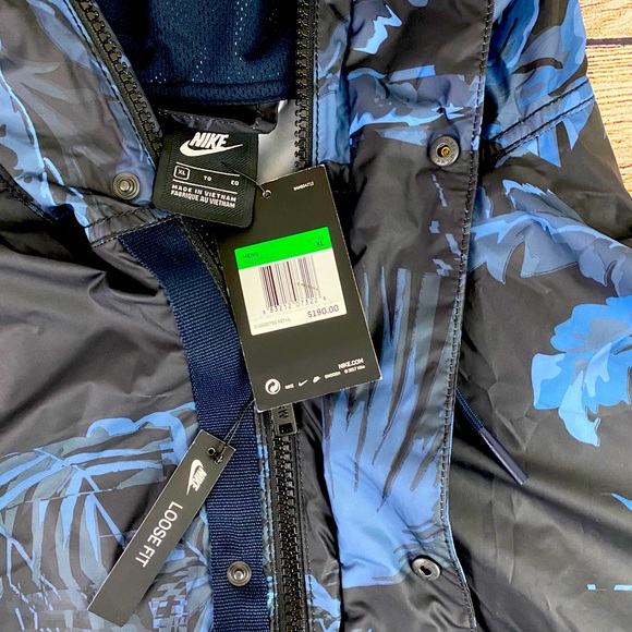 nike sportswear nsw printed parka